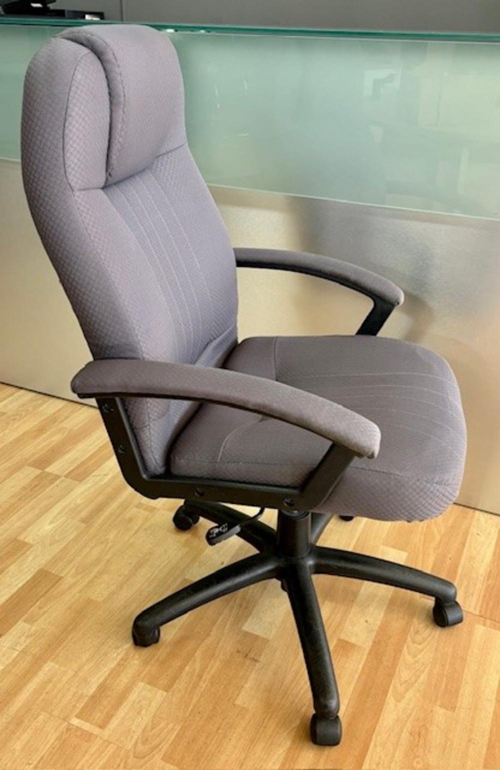 Grey Fabric Executive Chair