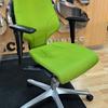 Green GiroFlex Task Chair with Adjustable Arms