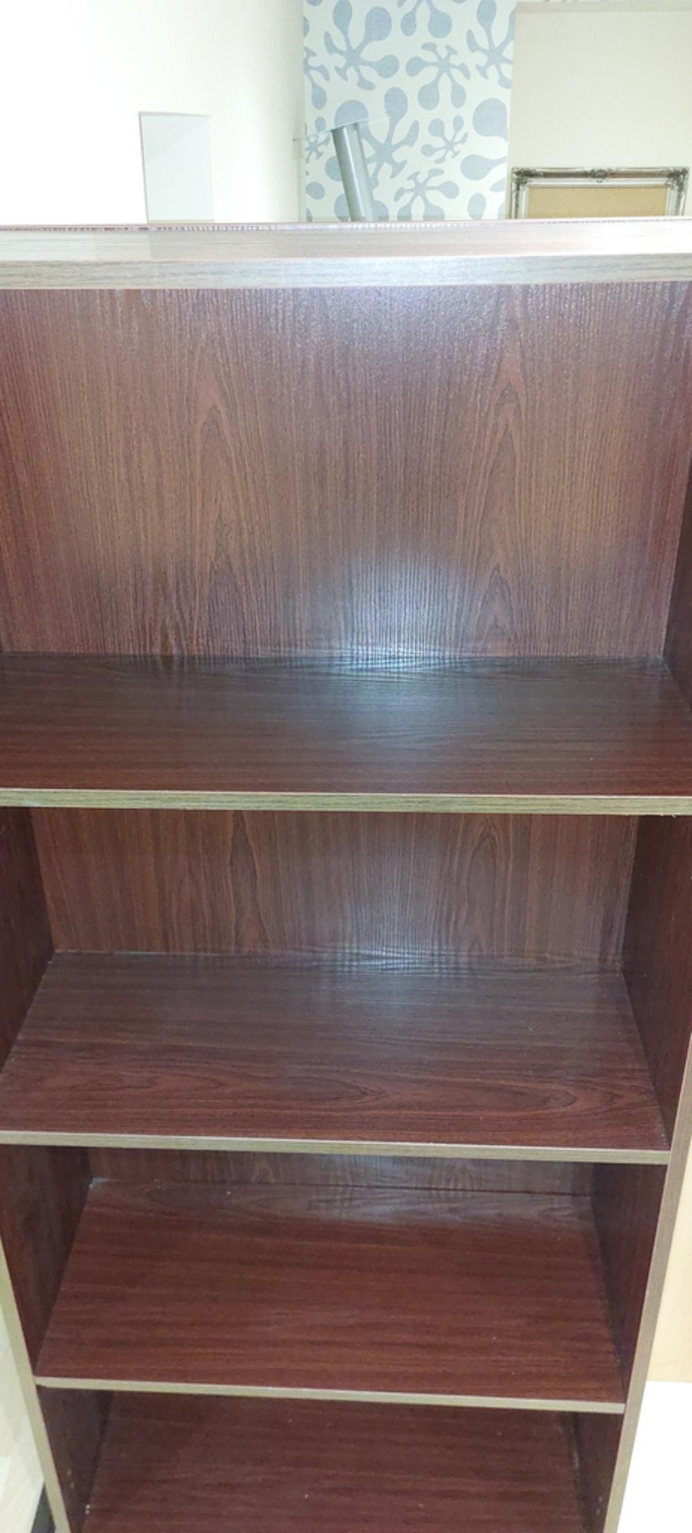 1800mm Tall Rosewood Bookcase 