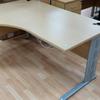 Stone Oak 1600mm L/H Radial Desk