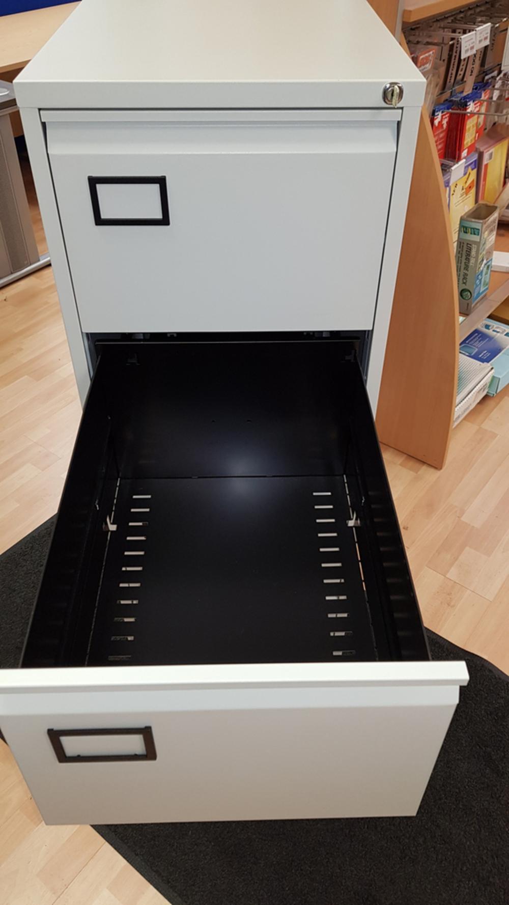 Bisley Grey 4 Drawer Filing Cabinet