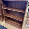 Hawk Walnut Bookcase 975mm Wide with Adjustable Shelves 