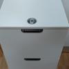 1200mm Tall Ikea Filing cabinet, white