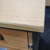 Calva Oak Clearance 1500mm Double Pedestal Desk