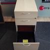 Maple Lockable Under Desk Mobile Pedestal 