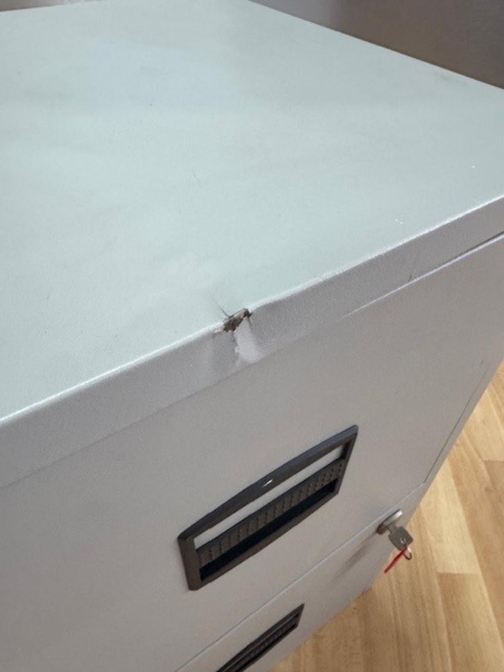 Bisley Lockable  A4 Home Filing Cabinet 