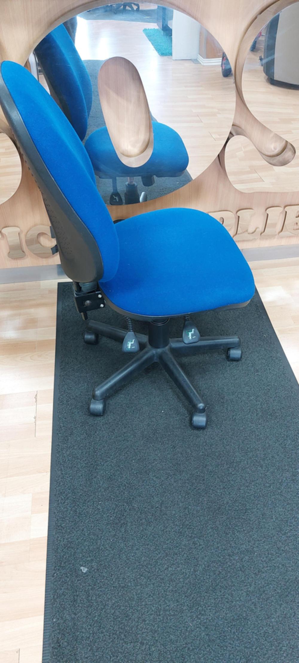Blue High Back 3 Lever Operator Chair  