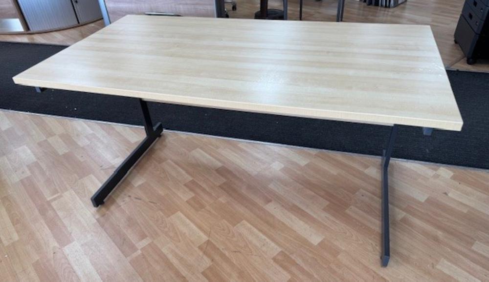 1500mm Rectangular Workstation - Maple