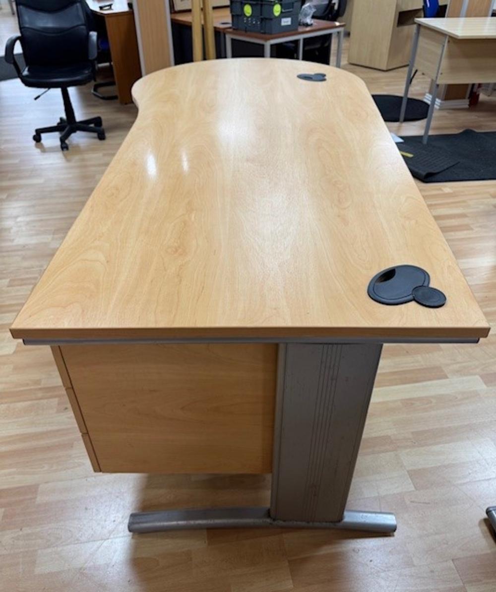 2100mm Executive Conference Desk In Apple 
