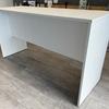 Imperial White 1100mm High Panel End Breakout Bench