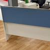 Radial Desk With Meeting Point & Screen