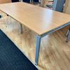 Beech 2400 x 1200mm 2 Section Boardroom Table 