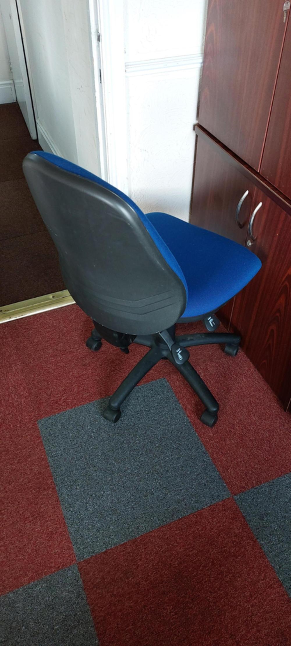 Blue High Back Operator Chair