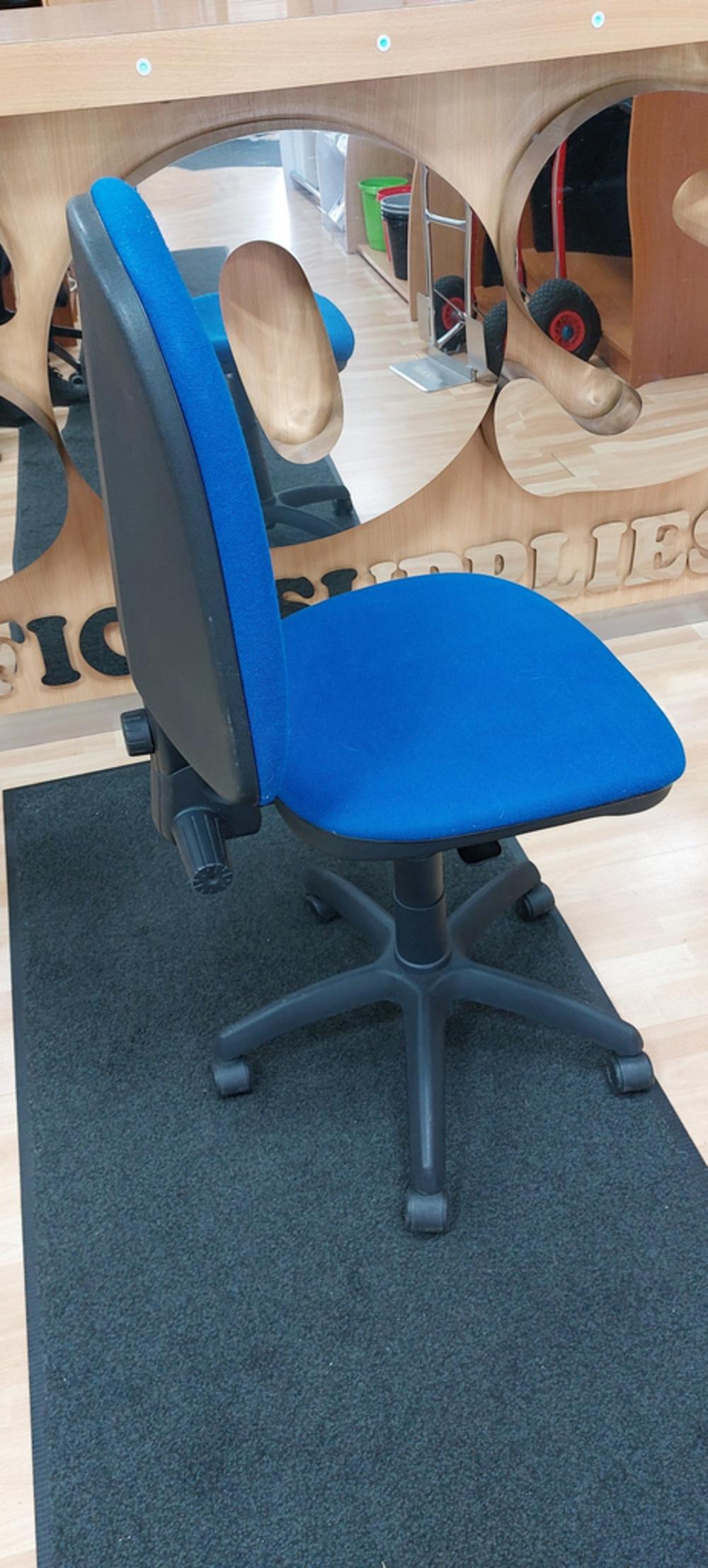 Blue High Back Operator Chair 