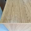 Left Handed 1200mm Home Office Radial Desk in Light Oak