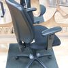 Alliance Black Squared Back Operator Chair with Adjustable Arms
