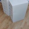 Pair Of Ikea White 6 Drawer Cabinets 