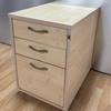 Dams Mobile Pedestal Drawer in Maple