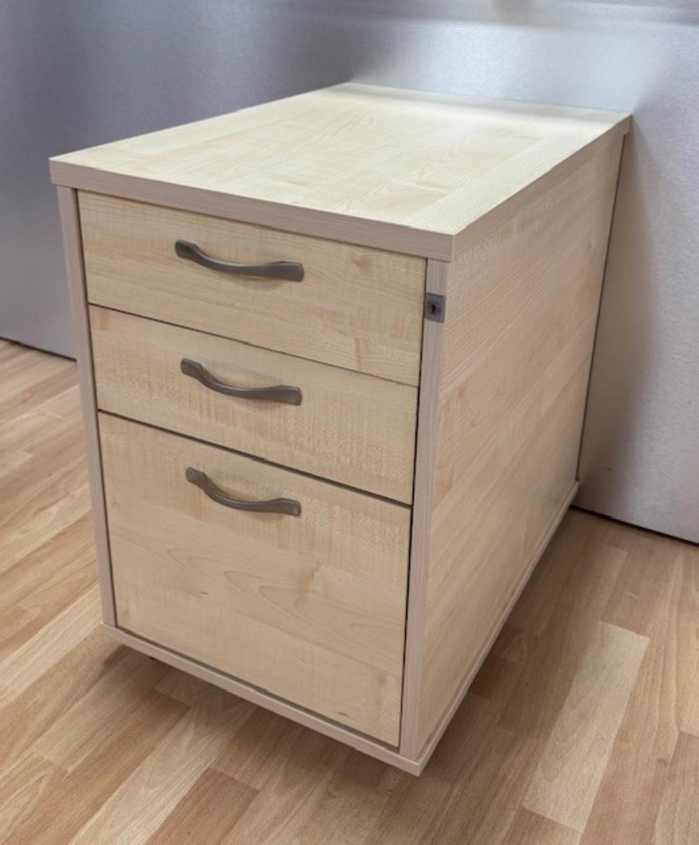 Dams Mobile Pedestal Drawer in Maple