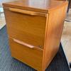 Wooden 2 Drawer Filing Cabinet