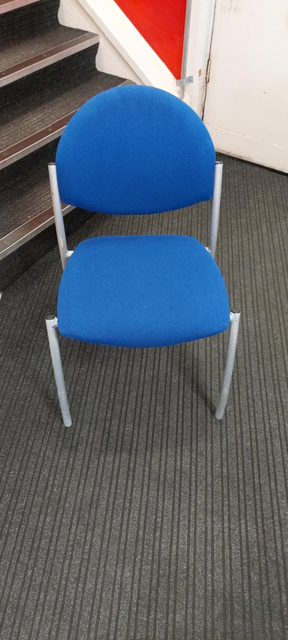 Blue Side Chair 