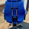 Blue Chiro Plus Chair with Headrest and Multi Adjustable Arms