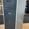 Two Tone 4 Drawer Filing Cabinet