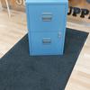 A4 Light Blue 2 Drawer Filing Cabinet 