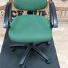 Wallis Green High Back Operator Chair With Fixed Arms 