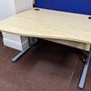 Maple 1200mm L/H Wave Desk