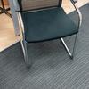 Black Mesh Side Chair With Arms