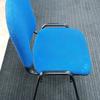 Blue Fabric Stacking Chair