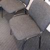 Charcoal Flipper Stacking Chair