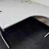 Imperial Grey 1600mm R/H Radial Desk