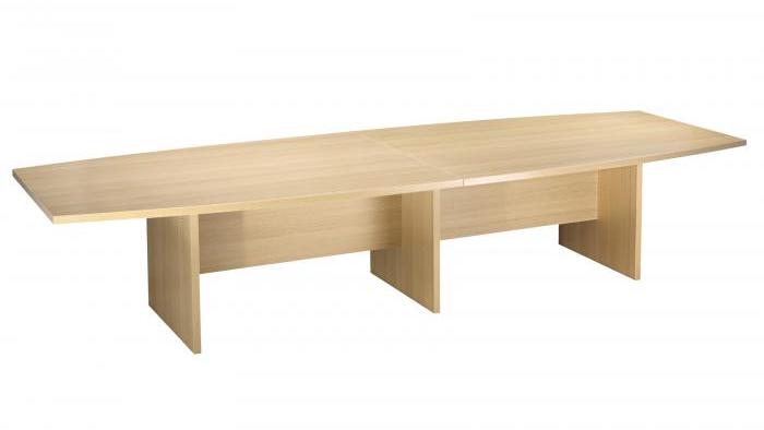 OI Endurance Boardroom Table 4000 x 1200mm Oak