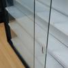 Model Display Cabinet With Glass Sliding Doors