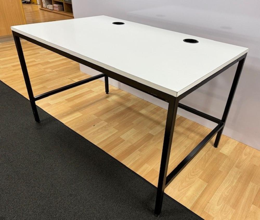 White Heavy Duty Fully Welded Frame Table 1200 x 750mm