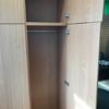Single Door Wardrobe / Coat Cupboard 2310mm High in Beech