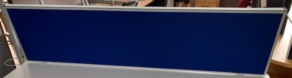 OI Range 1585mm Desk Top Screen Blue