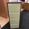 Bisley Executive Heavy Duty 4 Drawer Filing Cabinet Brown / Beige
