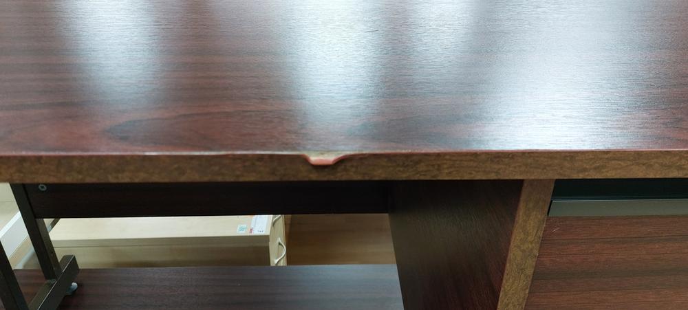 1200mm Rosewood Single Pedestal Desk 
