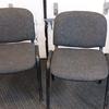 Charcoal Flipper Stacking Chair