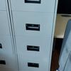 Grey 4 Drawer Filing Cabinet