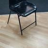 Black Plastic Stacking Poly Prop Chair