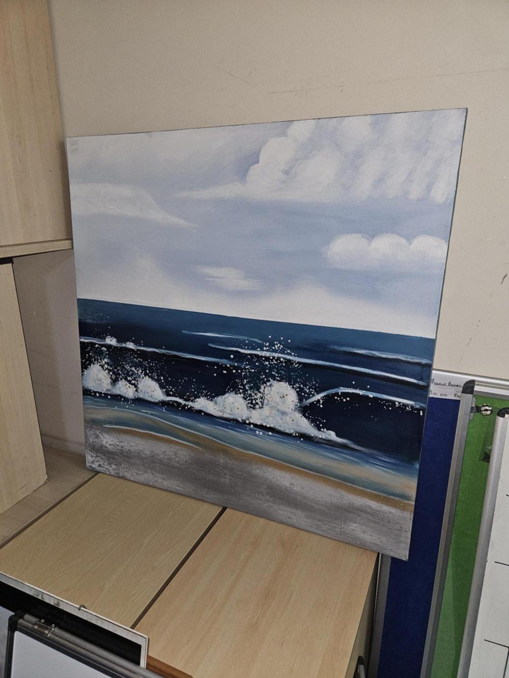 Sea Painting On Canvas 