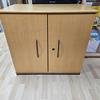 750mm High Double Door Cupboard With Shelf