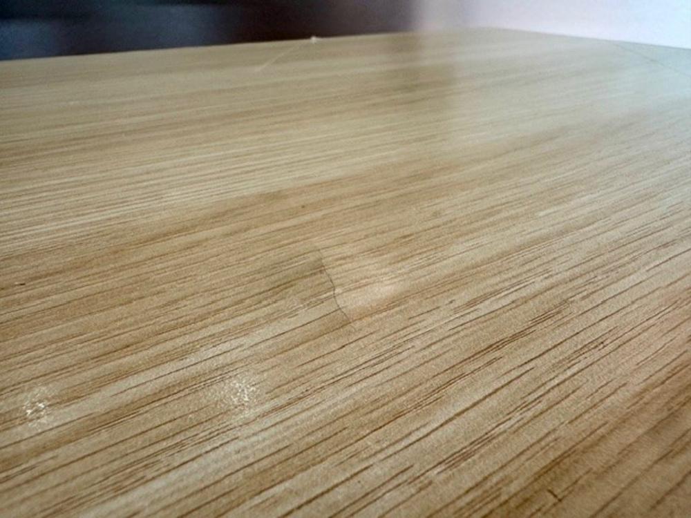 1500mm Light Oak Lockable Single Pedestal Desk - Slight Damage to Top