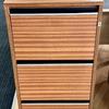 Sapele 3 Drawer Filing Cabinet