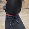 Burgundy High Back Operator Chair With Adjustable Arms 