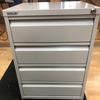 Bisley Grey 4 Drawer Cabinet with Drawer Dividers